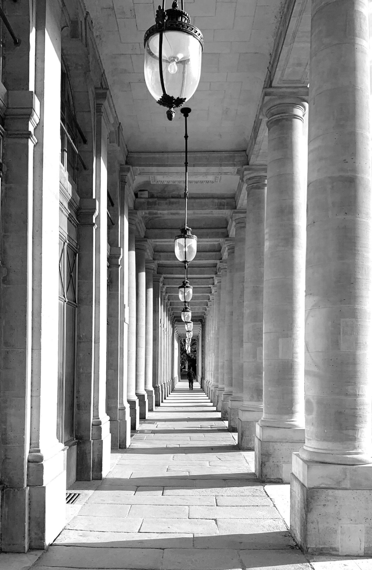 Palais royal colonnes